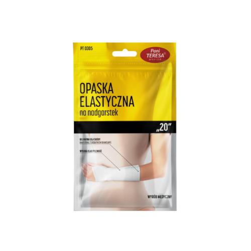 Miniaturka artykułu - OPASKA ELASTYCZNA Nadgarstek (rozmiar L) - 1 sztuka