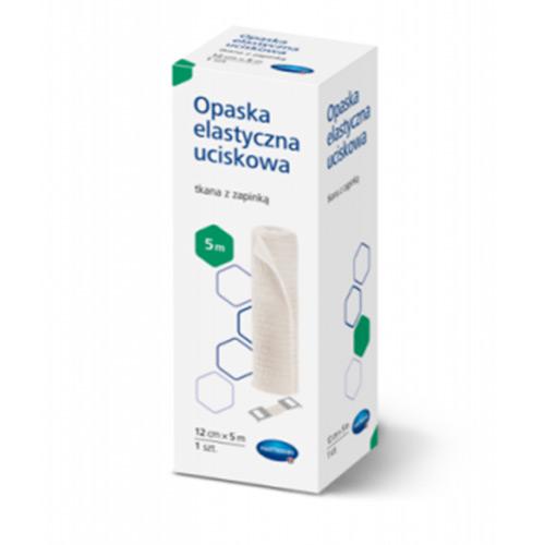 Miniaturka artykułu - Opaska elastyczna z zapinką 5 m x 12 cm HARTMANN - 1 sztuka