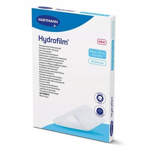 Miniaturka artykułu - Opatrunek HYDROFILM jałowy 10 cm x 15 cm - 10 sztuk