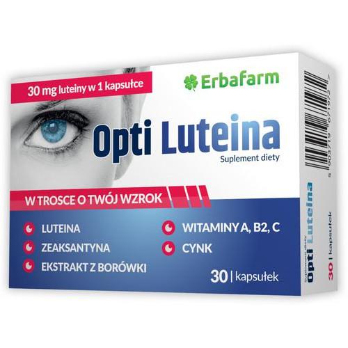 Miniaturka artykułu - Opti Luteina 30mg, 30kaps.