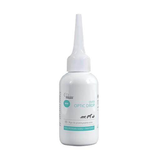 Miniaturka artykułu - Over Zoo Optic Drop Płyn do pielęgnacji oczu ps&oacute;w i kot&oacute;w, 40 ml