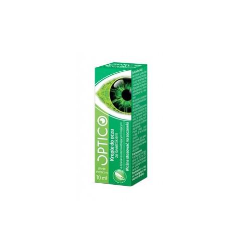 Miniaturka artykułu - Optico Krople do oczu ze świetlikiem, 10 ml