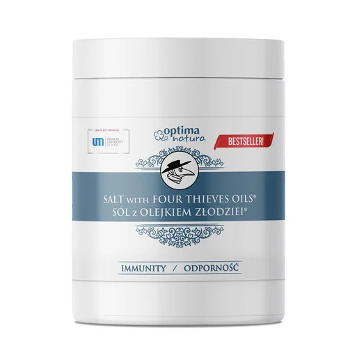 Miniaturka artykułu - OPTIMA NATURA S&oacute;l z Olejkiem Złodziei &reg; jodowo-bromowa, 1kg