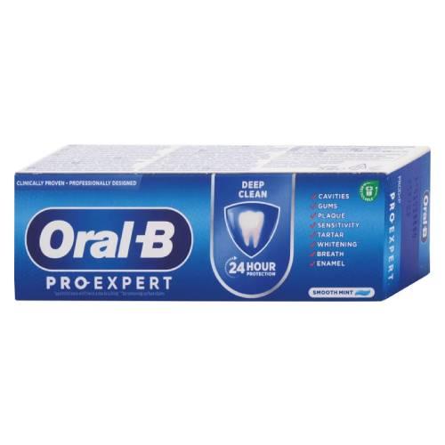 Miniaturka artykułu - ORAL-B PRO-EXPERT Proffesional Deep Clean Pasta do zęb&oacute;w, 75ml