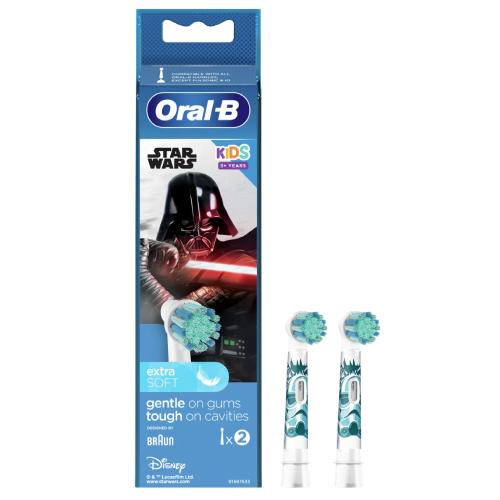 Miniaturka artykułu - ORAL-B Star Wars EB10-2 Końc&oacute;wki do szczoteczki, 2 szt.