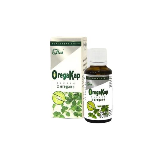 Miniaturka artykułu - OregaKap Olejek z oregano krople, 30 ml