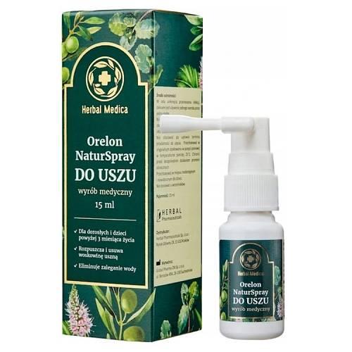 Miniaturka artykułu - Orelon NaturSpray Herbal Medica, 15ml