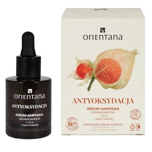 Miniaturka artykułu - Orientana Antyoksydacja Serum-ampułka do twarzy do sk&oacute;ry podrażnionej z przebarwieniami, 30 ml