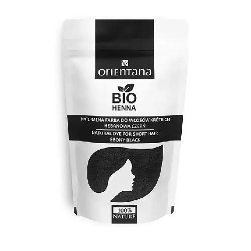 Miniaturka artykułu - Orientana BIO Henna HEBANOWA CZERŃ - 100g