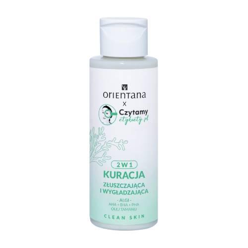 Miniaturka artykułu - Orientana Clean Skin Kuracja złuszczająca i wygładzająca do twarzy 2w1, 30 ml