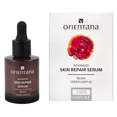 Miniaturka artykułu - Orientana Serum naprawcze do twarzy do cery dojrzałej z ceramidami i reishi, 30 ml