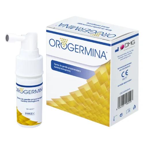 Miniaturka artykułu - Orogermina Spray do gardła przywracający barierę biologiczną, 1 zestaw - zapobiega infekcjom gardła i migdałk&oacute;w