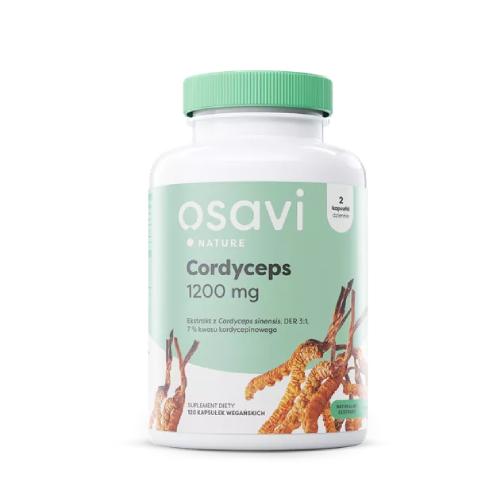 Miniaturka artykułu - OSAVI Cordyceps Sinensis 1200mg, 120kaps.