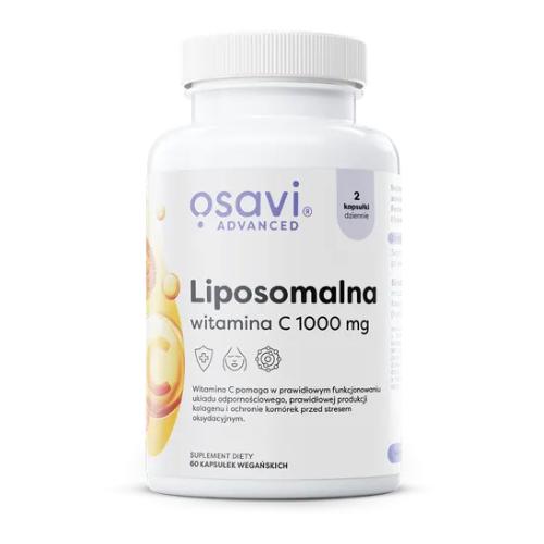 Miniaturka artykułu - Osavi Advanced Liposomalna Witamina C 1000mg, 60 kaps.