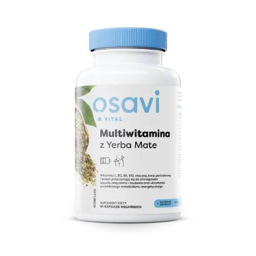 Miniaturka artykułu - OSAVI Multiwitamina z Yerba Mate, 90 wegańskich kaps.