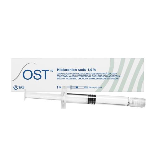 Zdjęcie produktu - OST 1% Preparat Wiskoelastyczny 20 mg/2 ml - 1 ampułko-strzykawka 