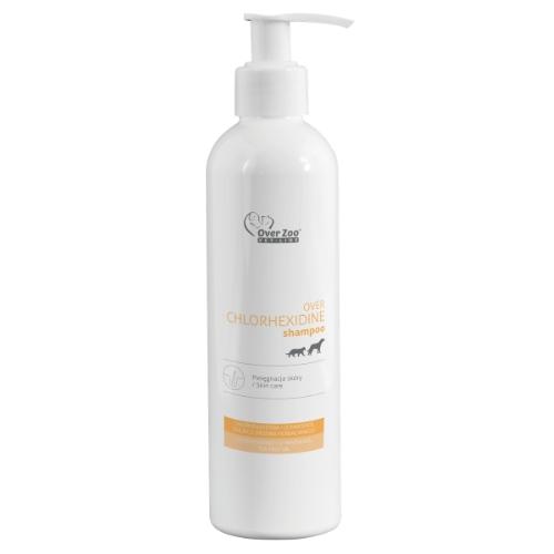 Miniaturka artykułu - Over Zoo Chlorhexidine Szampon dla ps&oacute;w i kot&oacute;w, 250 ml
