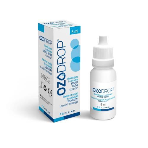 Miniaturka artykułu - Ozodrop Nawilżające i ochronne krople oczne, 8 ml