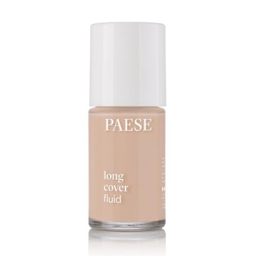 Miniaturka artykułu - PAESE Long Cover Fluid podkład kryjący o przedłużonej trwałości 02 Naruralny, 30ml
