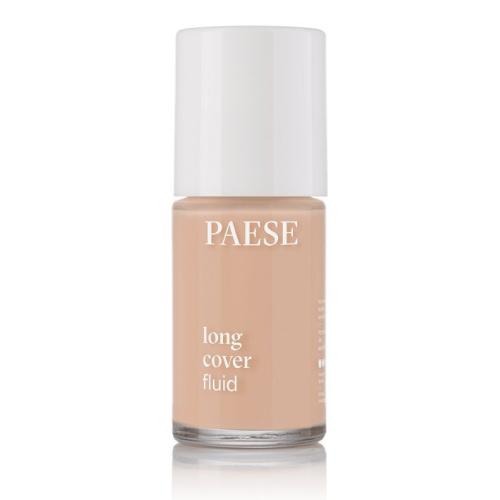 Miniaturka artykułu - PAESE Long Cover Fluid podkład kryjący o przedłużonej trwałości 03 - Złoty, 30ml