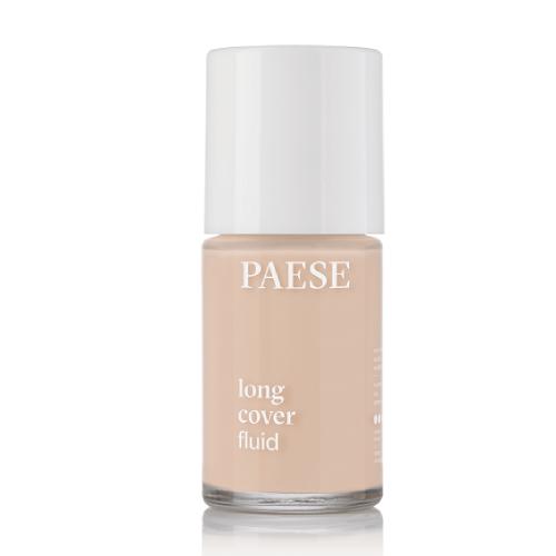 Miniaturka artykułu - PAESE Long Cover Fluid podkład kryjący o przedłużonej trwałości 0,5 - kość słoniowa, 30ml