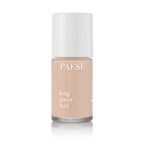 Miniaturka artykułu - PAESE Long Cover Fluid podkład kryjący o przedłużonej trwałości 1.5 - Beżowy, 30ml