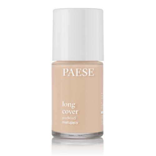 Miniaturka artykułu - PAESE Long Cover Podkład matujący do twarzy 03M Naturalny, 30 ml