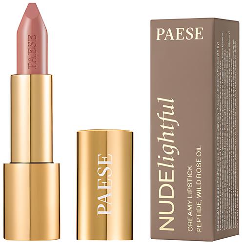 Miniaturka artykułu - PAESE NUDElightful pomadka do ust 400 Beige Marshmallow, 4,5 g