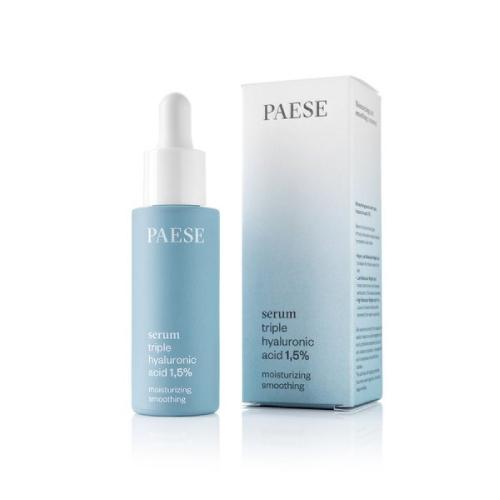 Miniaturka artykułu - PAESE Nawilżające serum z potr&oacute;jnym kwasem hialuronowym 1,5% 30ml
