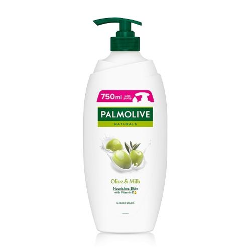 Miniaturka artykułu - Palmolive Naturals Olive & Milk Kremowy żel pod prysznic, 750 ml