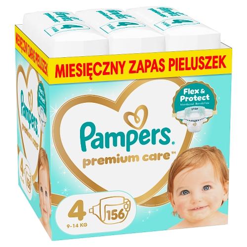 Miniaturka artykułu - Pampers Premium Care 4 Pieluchy dla dzieci, 156 szt.