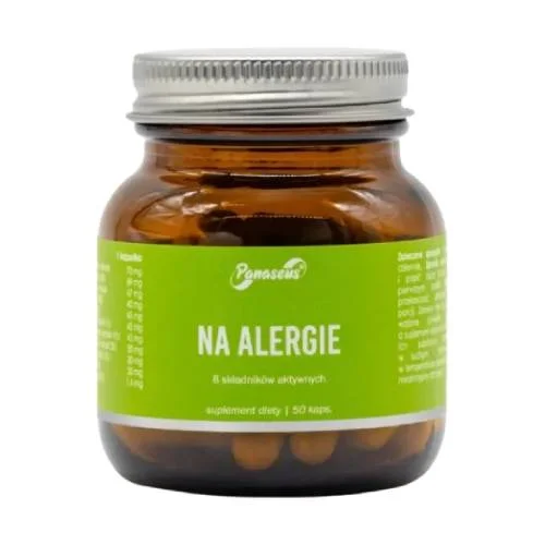 Miniaturka artykułu - Panaseus Na alergie, 50 kaps.