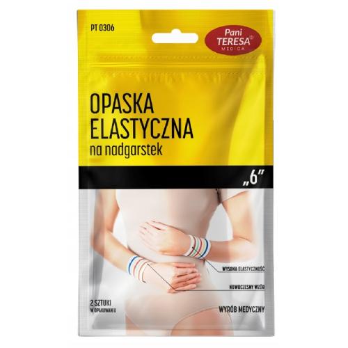 Pani Teresa Opaska elastyczna na nadgarstek &bdquo;6&rdquo; rozmiar M, 2 szt.