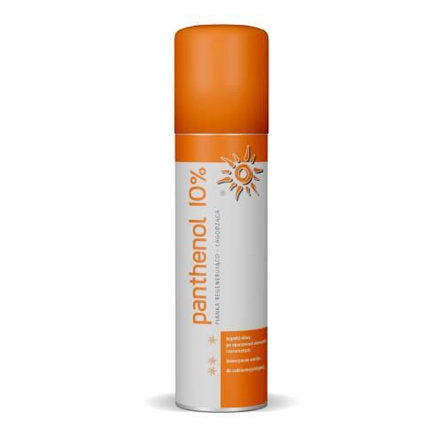 Miniaturka artykułu - Panthenol 10% Pianka regenerująco-łagodząca na oparzenia słoneczne i termiczne, 150 ml