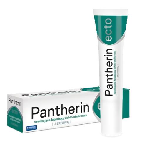 Miniaturka artykułu - Pantherin Ecto Żel do okolic nosa z ektoiną, 15 ml