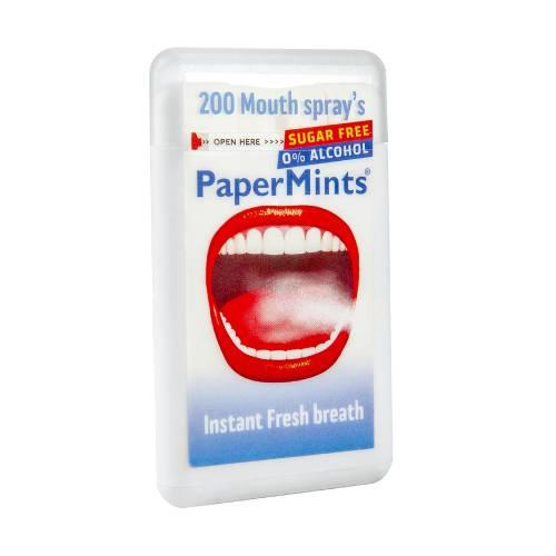 Miniaturka artykułu - PaperMints Odświeżający spray do ust, 12 ml