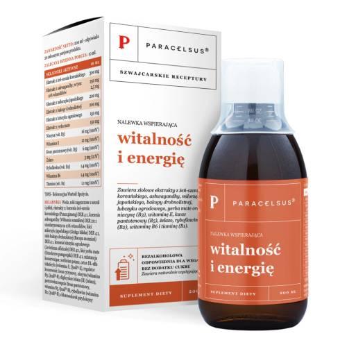 Miniaturka artykułu - Paracelsus Nalewka Witalność i energia, 200 ml