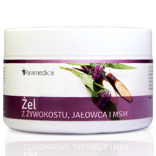 Miniaturka artykułu - PARAMEDICA Żel z żywokostu, jałowca i MSM - 250 g