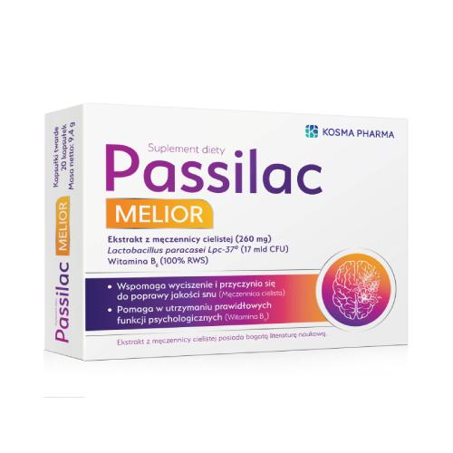 Miniaturka artykułu - Passilac Melior, 20 kaps.