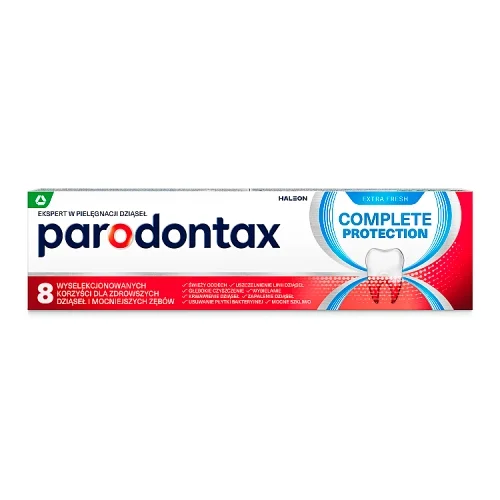 Miniaturka artykułu - Parodontax Complete Protection Pasta do zęb&oacute;w na krwawiące dziąsła, 75 ml