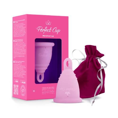 Miniaturka artykułu - Perfect Cup kubeczek menstruacyjny M r&oacute;żowy (087), 1 szt.
