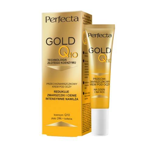 PERFECTA GOLD Q10 Krem przeciwzmarszczkowy pod oczy, 15ml