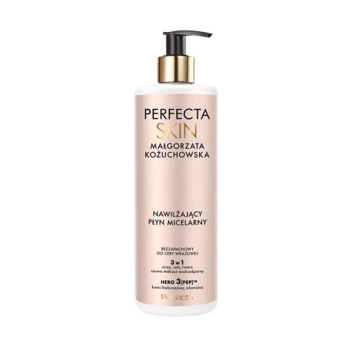 Miniaturka artykułu - PERFECTA Skin Małgorzata Kożuchowska Bezzapachowy płyn micelarny, 400ml