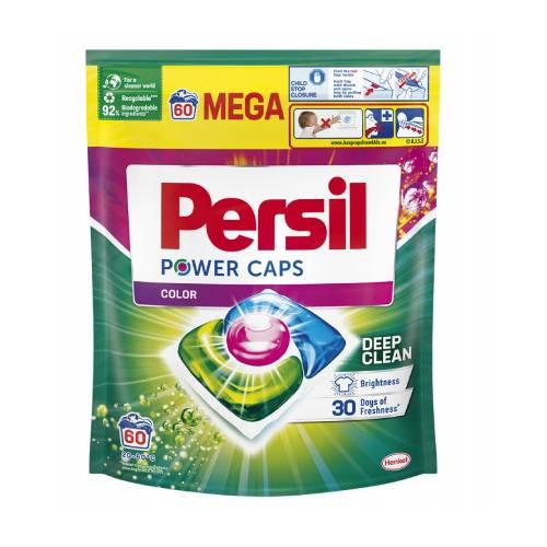Miniaturka artykułu - Persil Power caps Color kapsułki do prania, 60 szt.