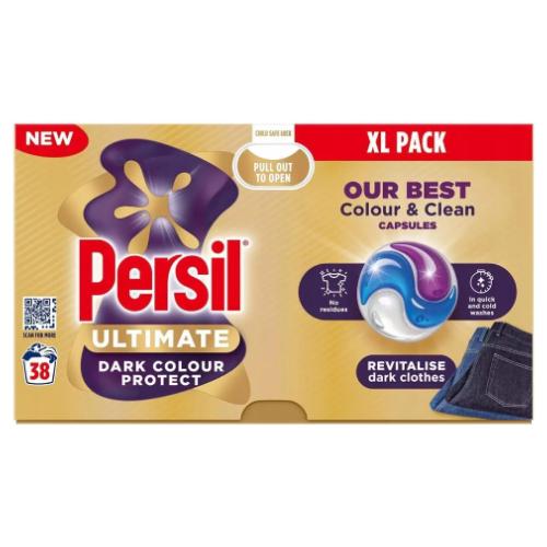Persil Ultimate Dark Color Protect Kapsułki do prania ciemnych ubrań, 38 szt.