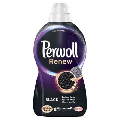 Miniaturka artykułu - PERWOLL Renew Black Płyn do prania tkanin czarnych, 990ml