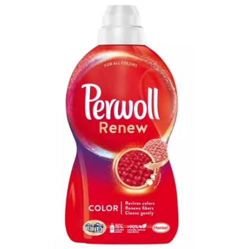 Miniaturka artykułu - PERWOLL Renew Color Płyn do prania tkanin kolorowych, 990ml