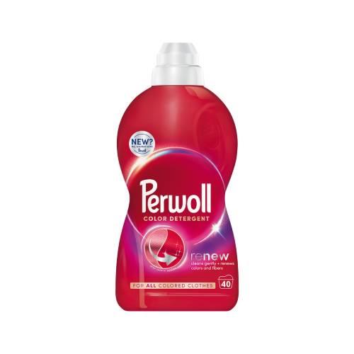 Miniaturka artykułu - Perwoll Renew Color Detergent Płyn do prania 40 prań, 2 l