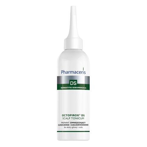 Miniaturka artykułu - PHARMACERIS DS OCTOPIROX SCALP TONICUM preparat zmniejszający łuszczenie i zaczerwienienie dla skóry głowy oraz ciała, 100ml