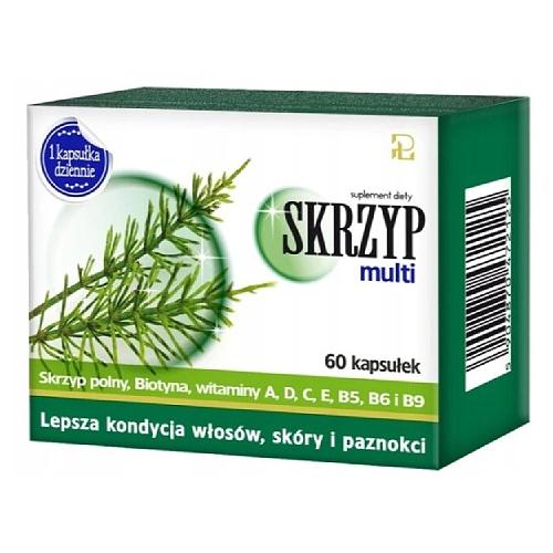Miniaturka artykułu - PHARMACY LAB Skrzyp Multi, 60 kaps.